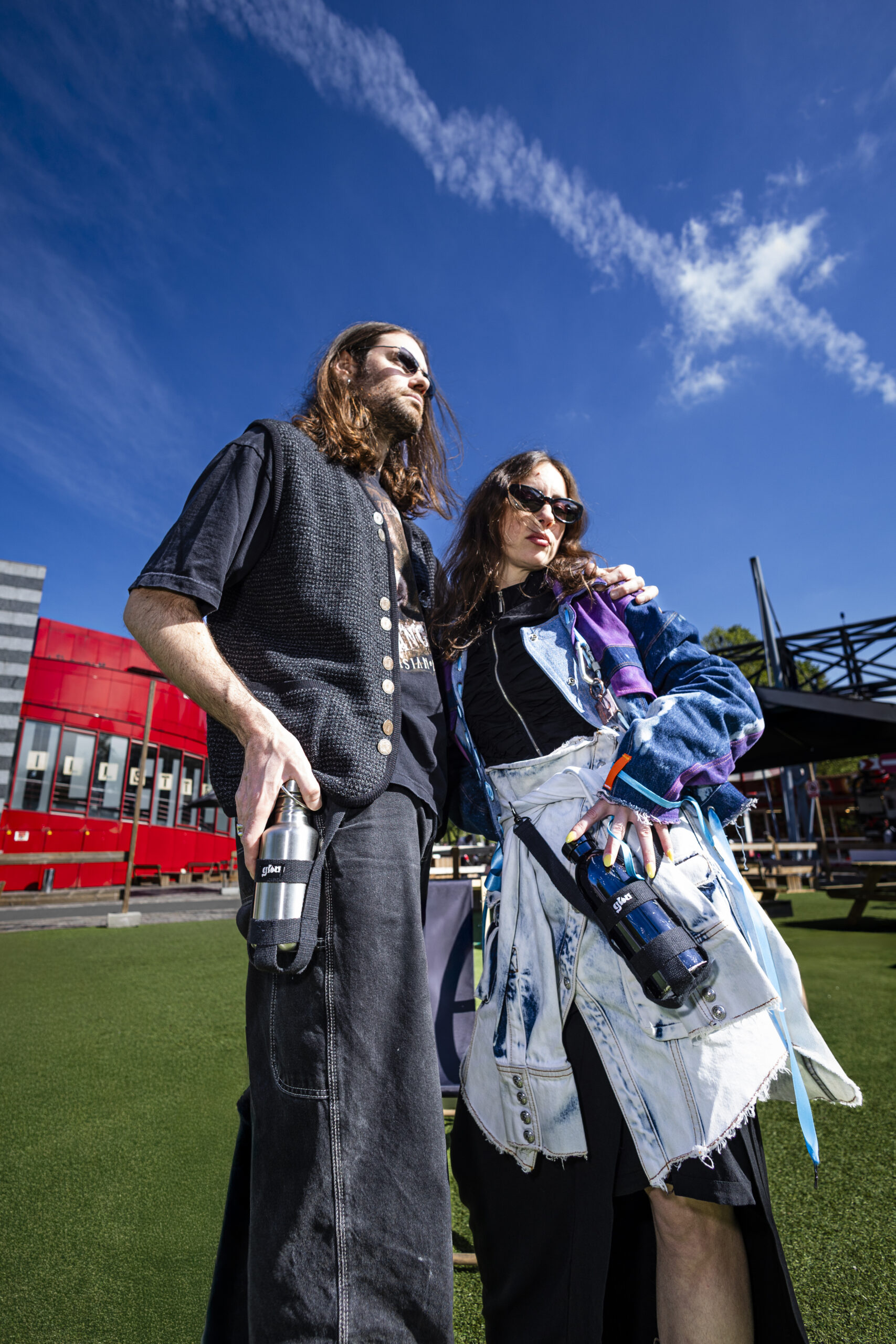 Crowd at a plastic-free event